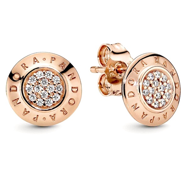 Pandora Jewelry - NEW! PANDORA 14k ROSE GOLD STUD EARRINGS
